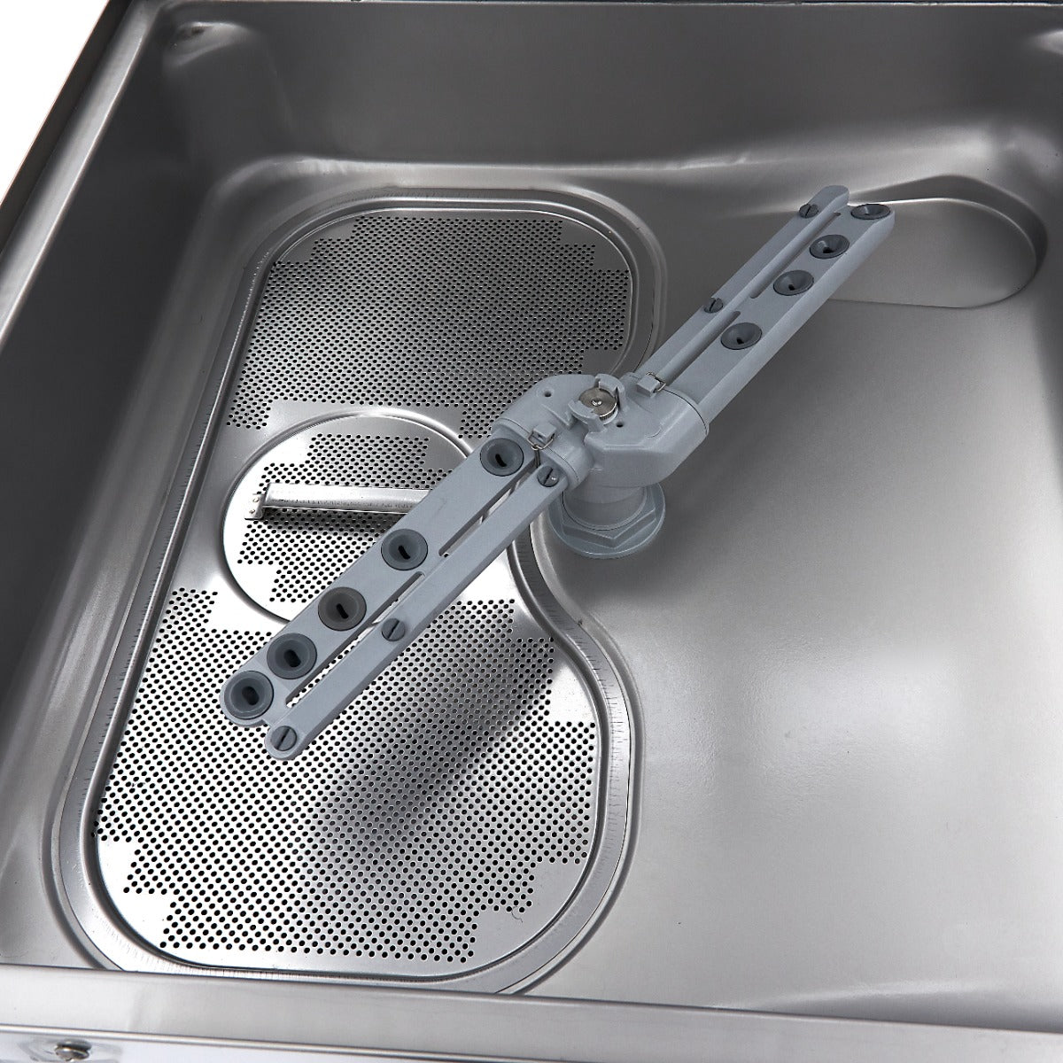 Pass Through Dishwasher - 50x50cm - With Drain, Rinse Aid and Soap Pumps - 400V