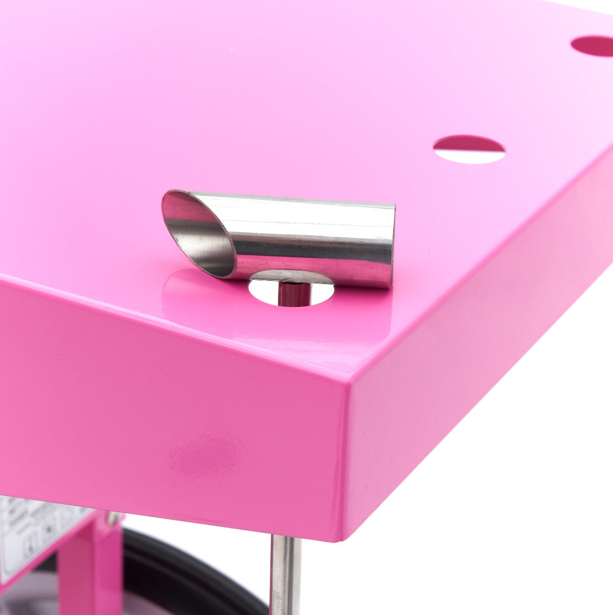 Candy Floss Machine Ø 52cm Pink with Cart