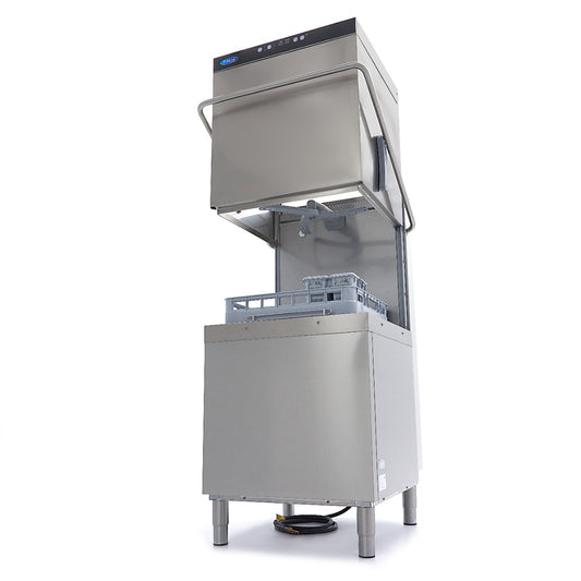 Pass Through Dishwasher - 50x60cm - With Rinse Aid and Soap Pumps - 400V