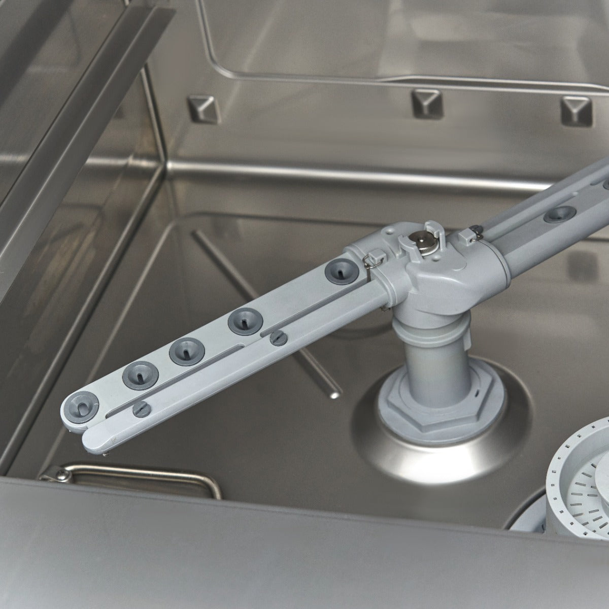 Undercounter Dishwasher - 50 x 50cm - with Rinse Aid Pump - 400V