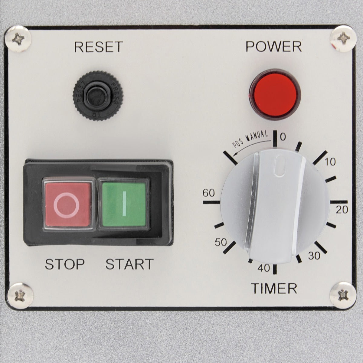 Dough Mixer - 8L - 4,5kg Dough - Silver