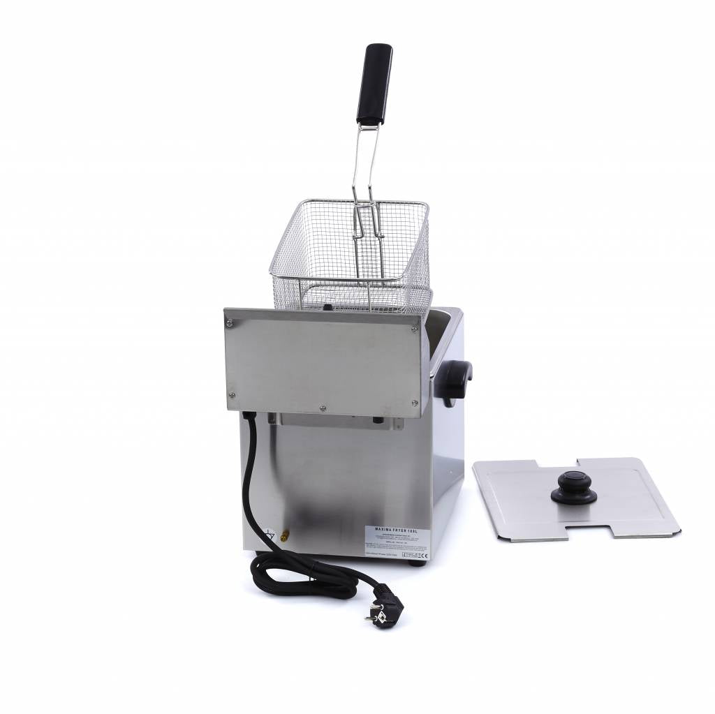 Deep Fryer - 8L - 1 Basket - with Drain Tap