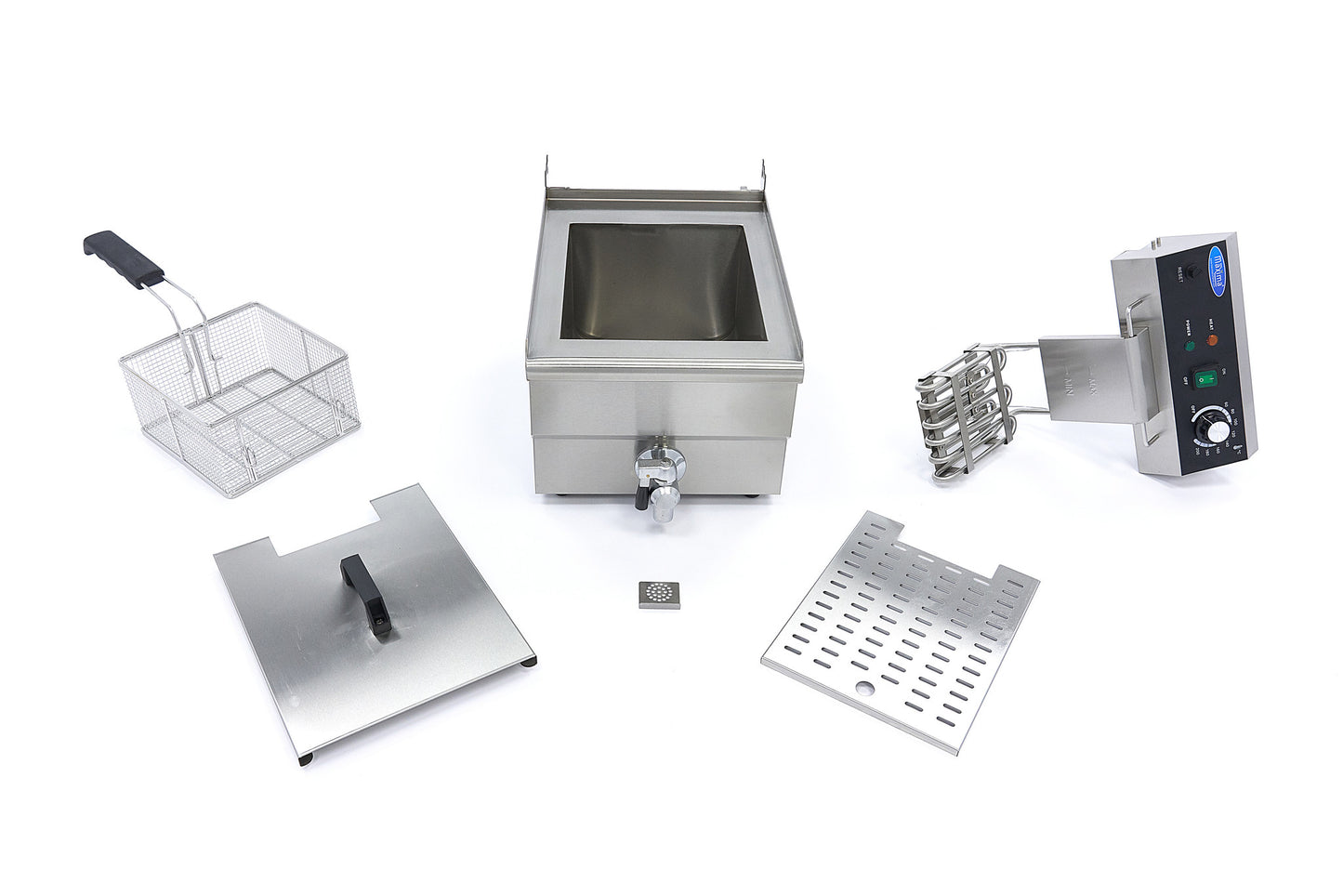 Deep Fryer - 13L - 1 Basket - with Drain Tap