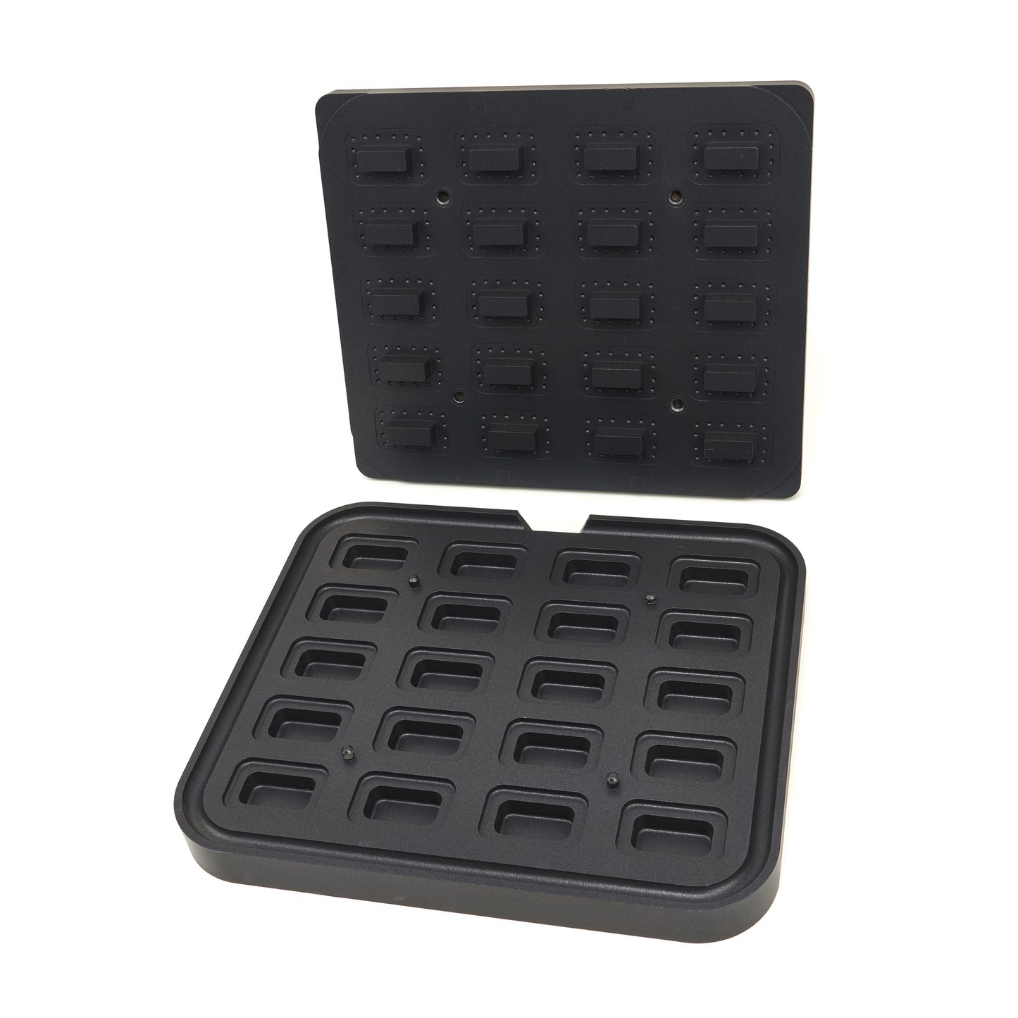 tartlet-mould---rectangle---64x41/45x22-mm---20-pieces