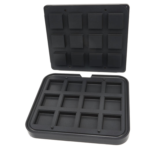 tartlet-mould---square---72/62-mm---12-pieces
