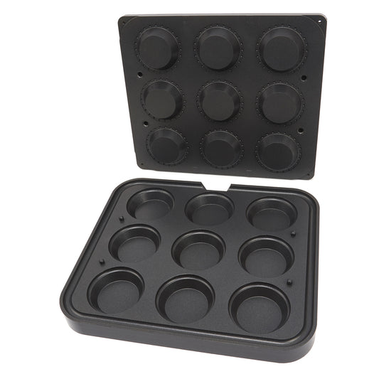 tartlet-mould---round---89/65-mm---9-pieces