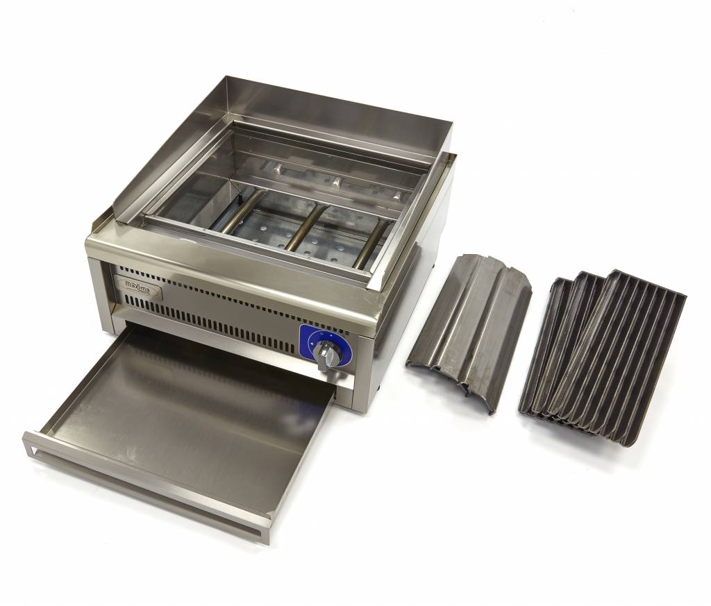 Commercial Grade Chargrill - Double Unit - 60cm Deep - Gas