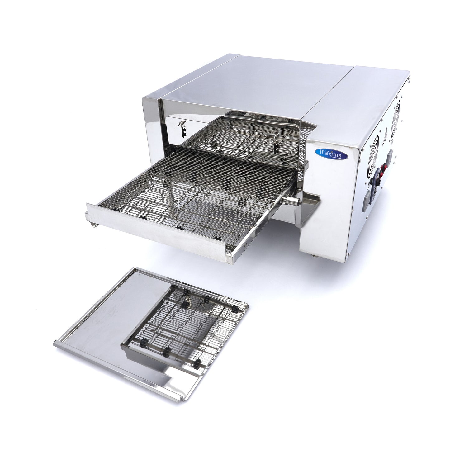 pizza-oven-with-conveyor-belt---fits-2-x-ø20cm---30-pizzas-per-hour