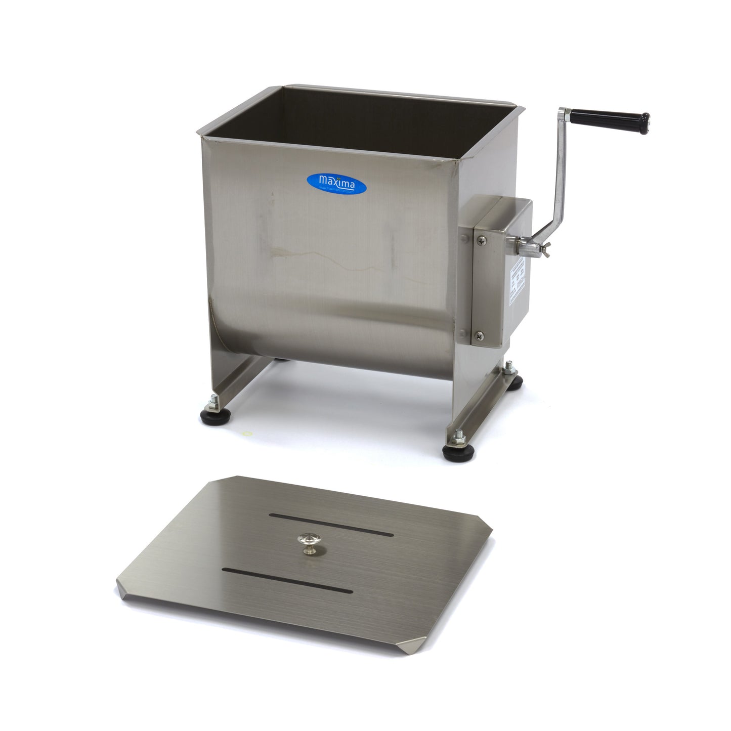 Meat Mixer - 30L - 25kg Meat - Single Axle - Manual