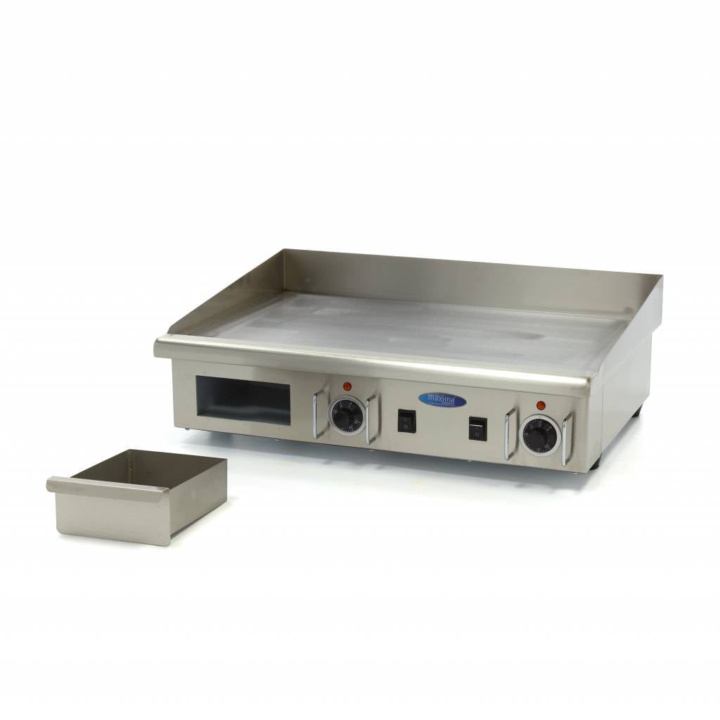 Griddle - Smooth - 73cm - incl Drip Tray - 400V