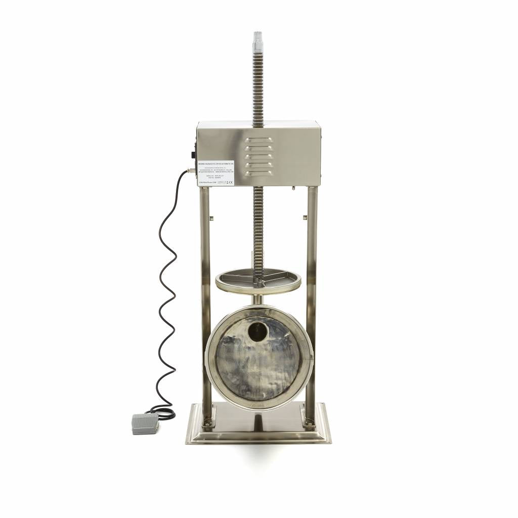 Sausage Stuffer - 25L - Automatic - Vertical - incl 4 Filling Tubes