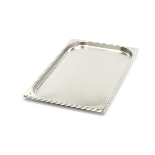 Gastronorm Container - 1/1 GN - 2cm Deep - Stainless Steel