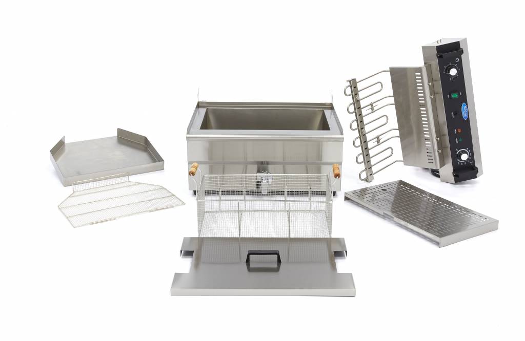 Deep Fryer - 30L - 1 Basket - with Drain Tap