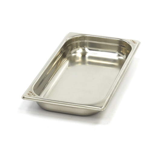 Gastronorm Container - 1/3 GN - 4cm Deep - Stainless Steel