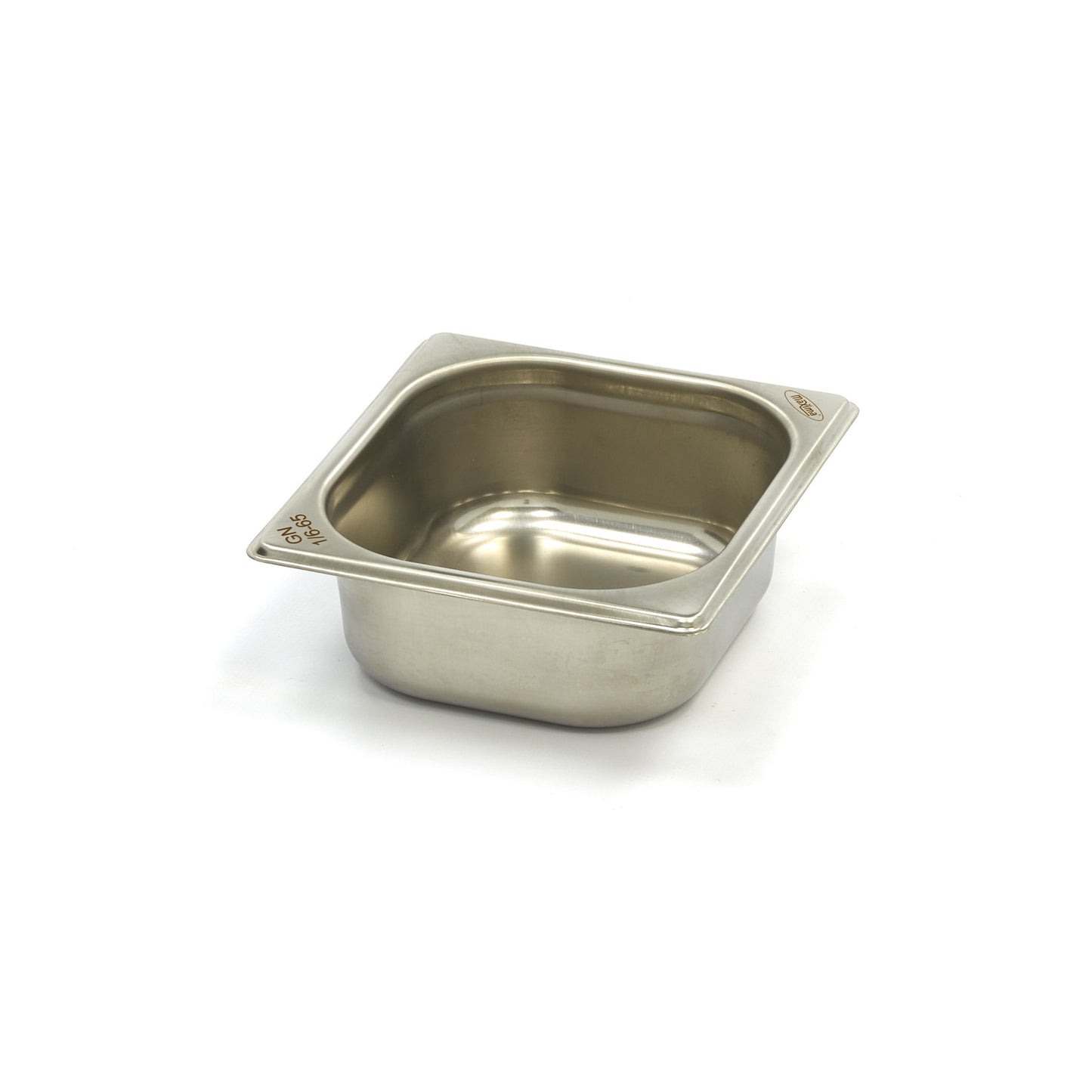 Gastronorm Container - 1/6 GN - 6,5cm Deep - Stainless Steel