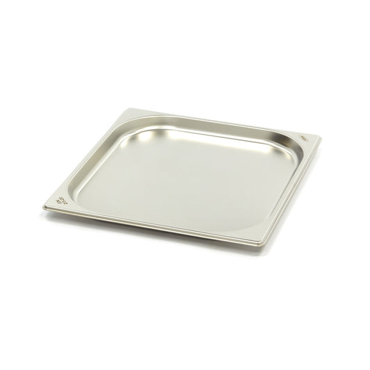 Gastronorm Container - 2/3 GN - 2cm Deep - Stainless Steel