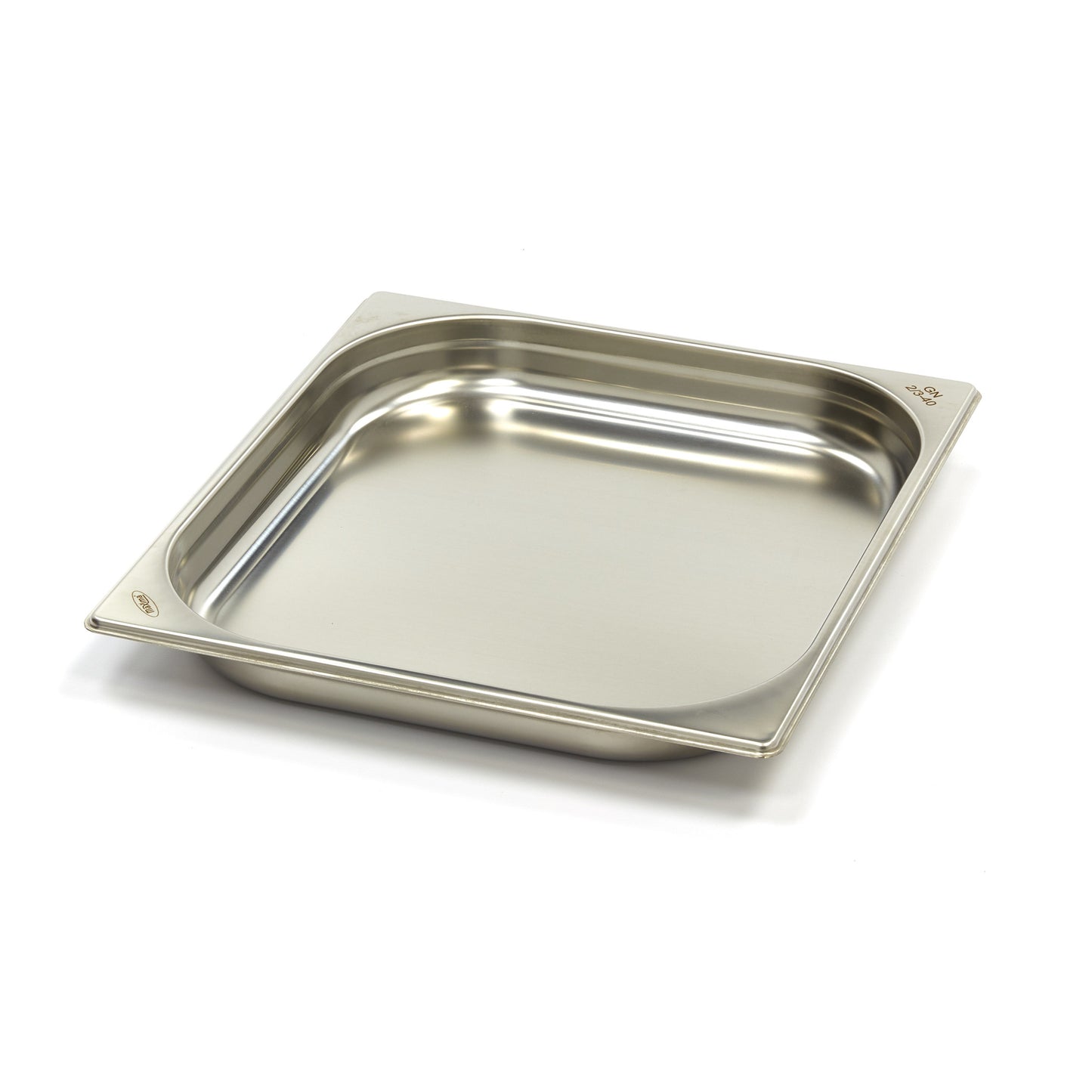 Gastronorm Container - 2/3 GN - 4cm Deep - Stainless Steel