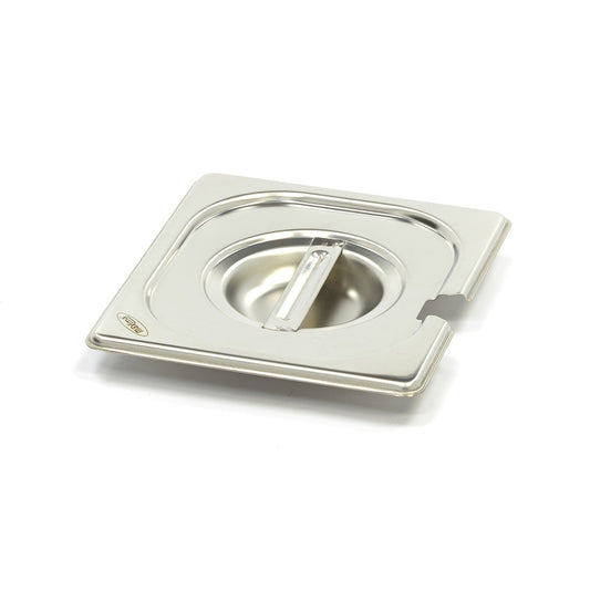 Gastronorm Lid - 1/6 GN - Stainless Steel - with Recess