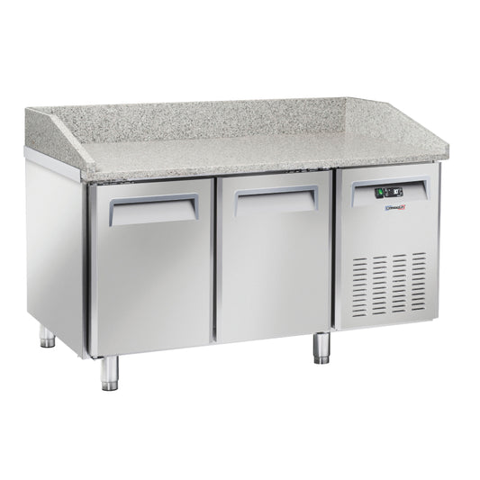 Refrigerated pizza counter 2 doors - CTAPZR2P