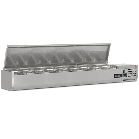 2m-hinged-1/3-gastronorm-prep-top