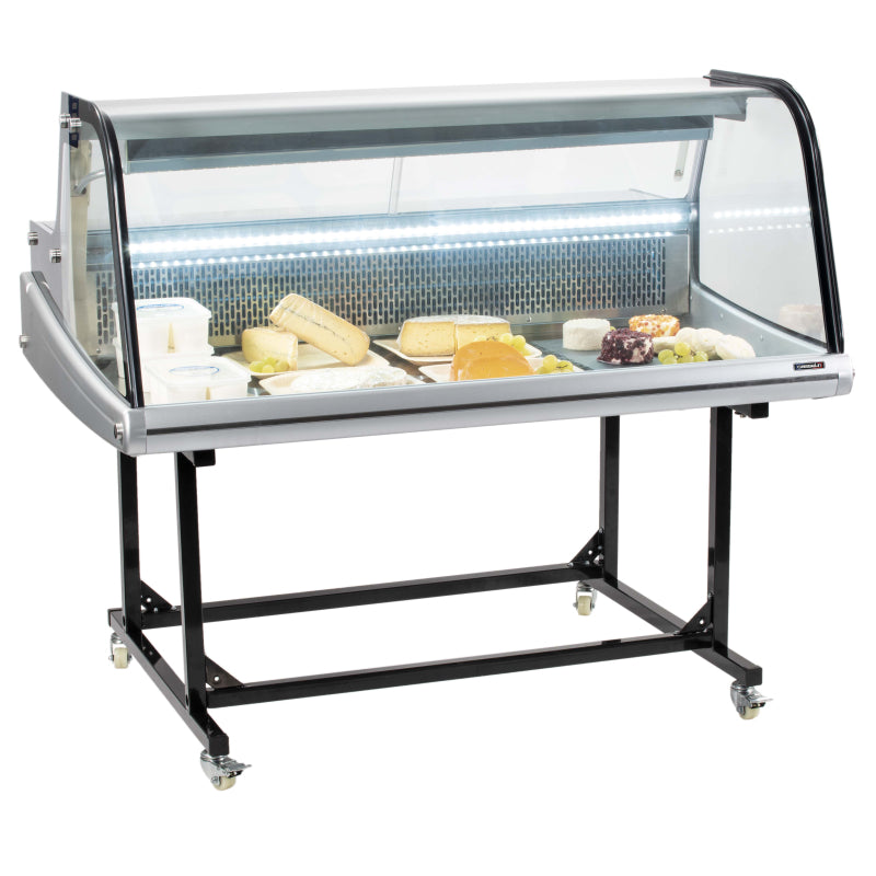 Refrigerated market display on trolley 255 L - CVRM256L