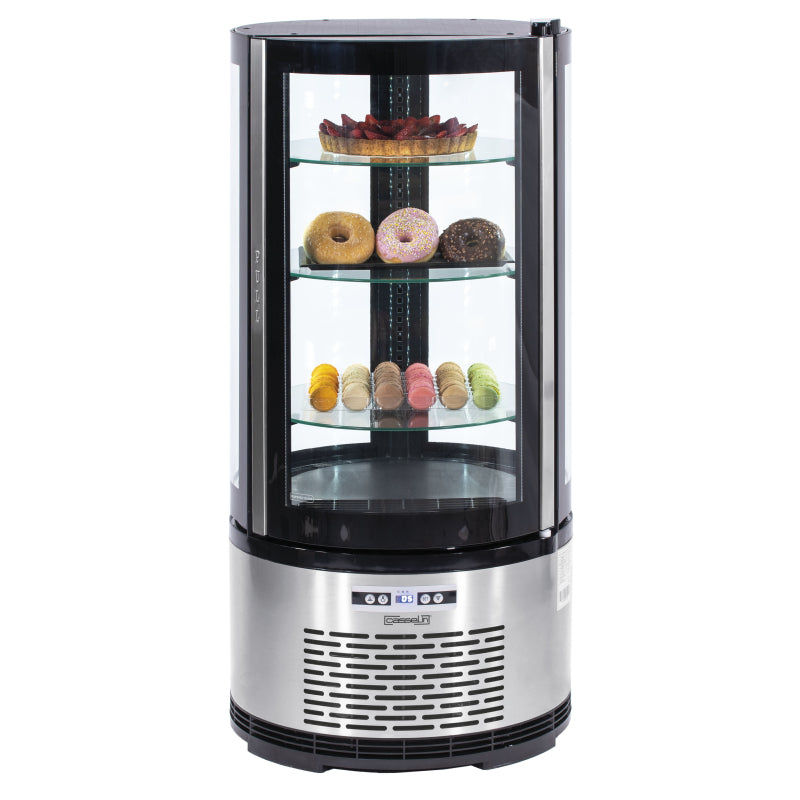 Round refrigerated display case 100 L - CVRR100L