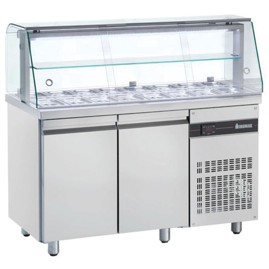 double-hinged-door-saladette-with-display-case