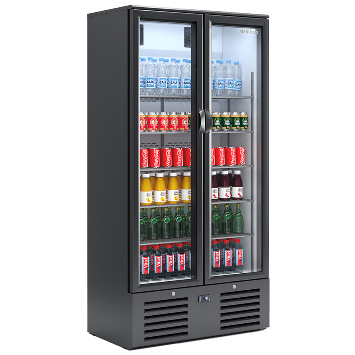 upright-double-hinged-glass-door-bottle-cooler
