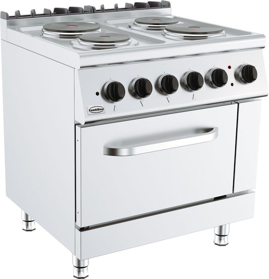 BASE 700 ELECTRIC RANGE 4 PL. EL. OVEN SKU 7178.0435 All Stop Trading