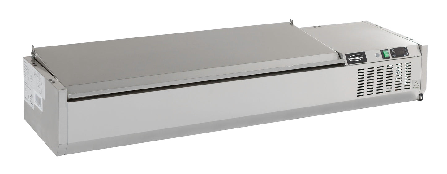 REFRIGERATED COUNTER TOP SS TOP 1/4 GN x 10 SKU 7450.0029