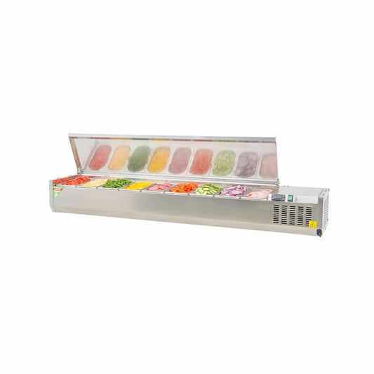 ESL 3861GRS Chilled Prep Top with Lid