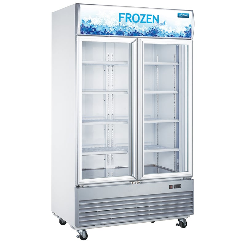 GDF1200 2 Door Display Freezer